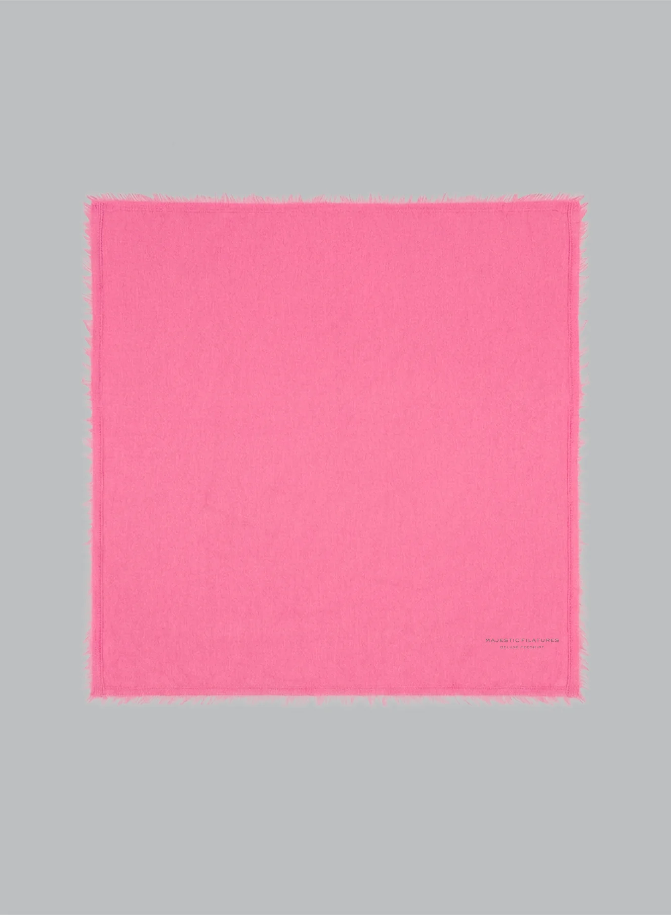 Bandana Rose en Cachemire - Image 6