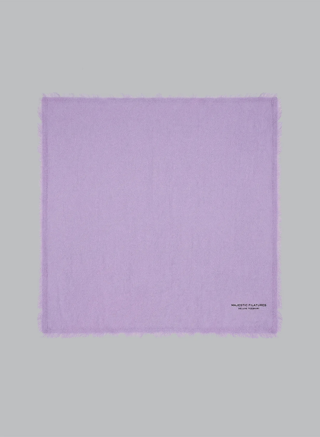 Bandana Violet Clair en Cachemire - Image 4