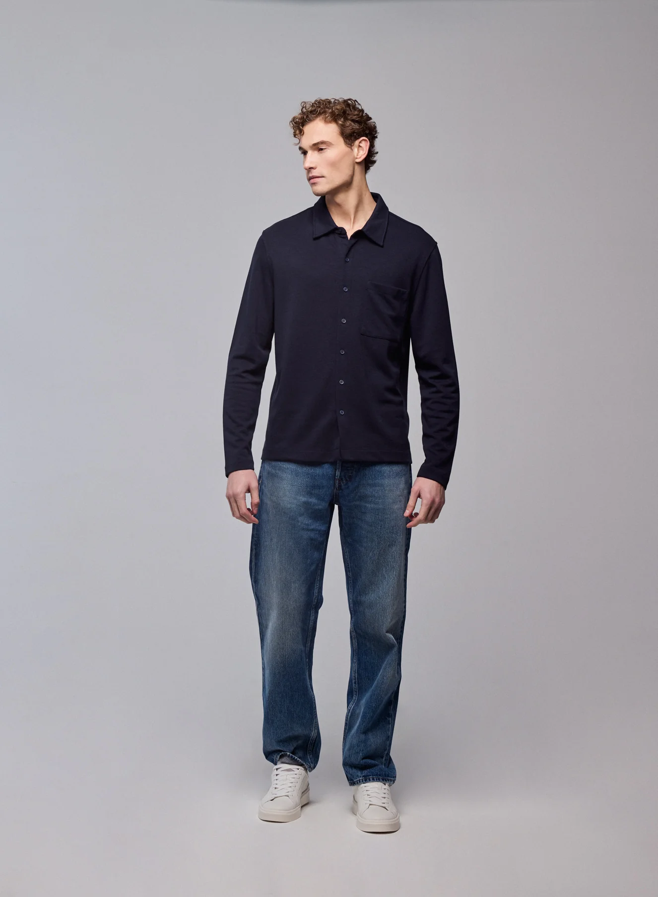 Chemise Marine Chemise Manches Longues en Lyocel, Tencel / Coton organique - Image 5
