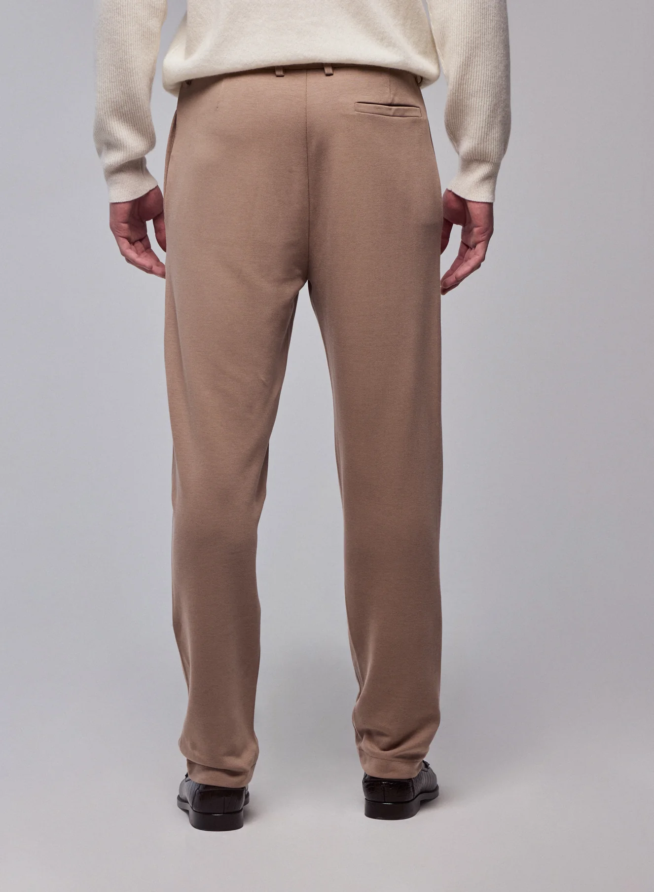 Pantalon Beige en Lyocel, Tencel / Coton organique - Image 5