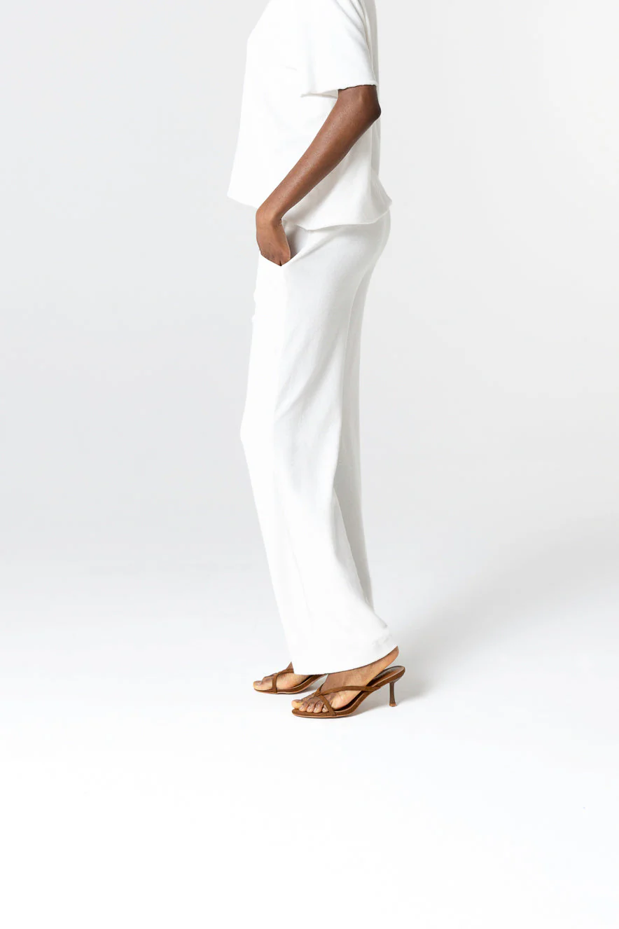 Pantalon Milk en Coton organique / Polyamide - Image 2