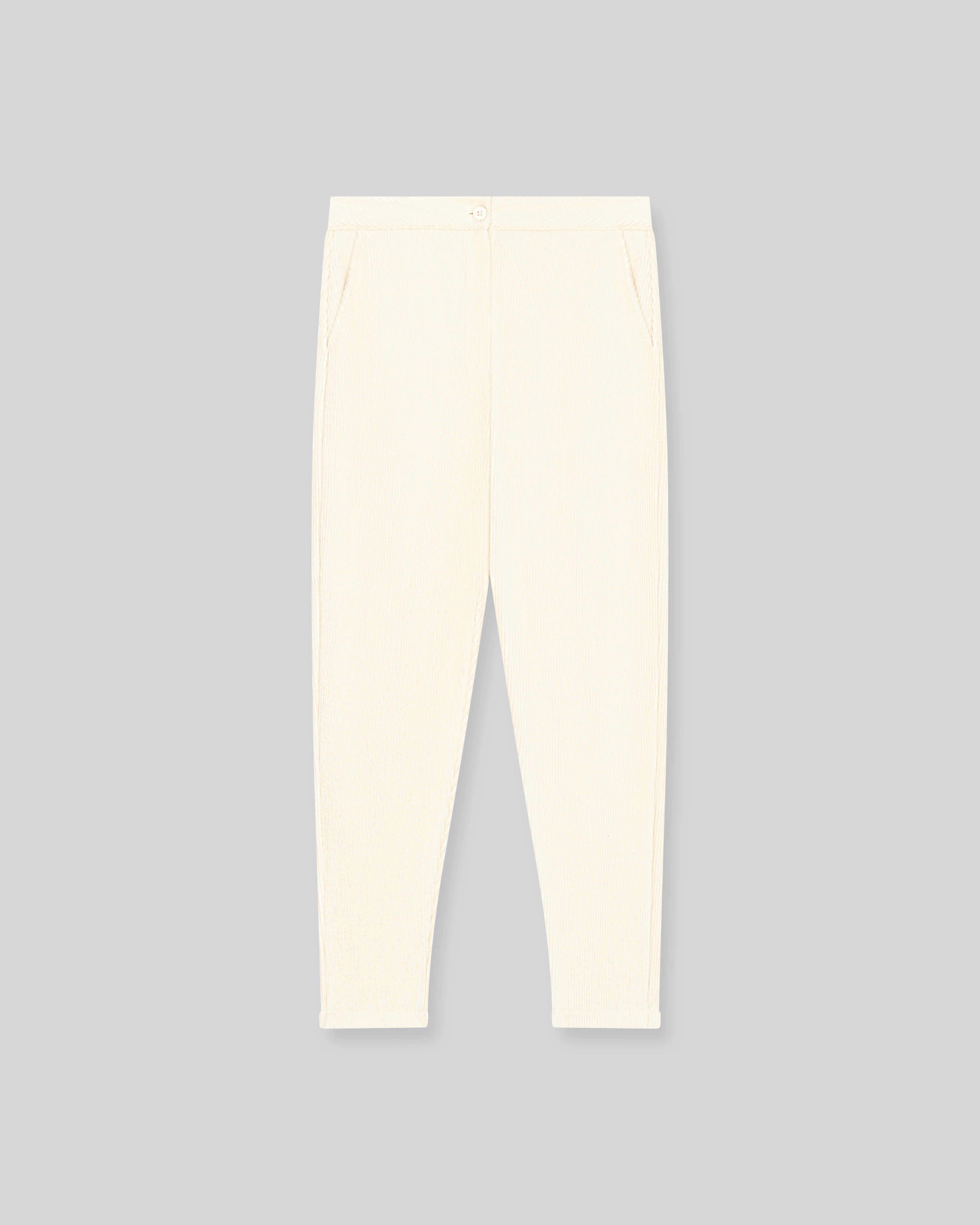 Pantalon Crème en Coton Organique / Polyester - Image 6