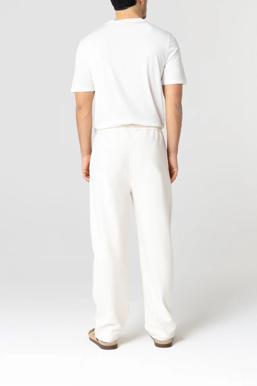 Pantalon Crème en Lyocel, Tencel / Coton Organique - Image 3