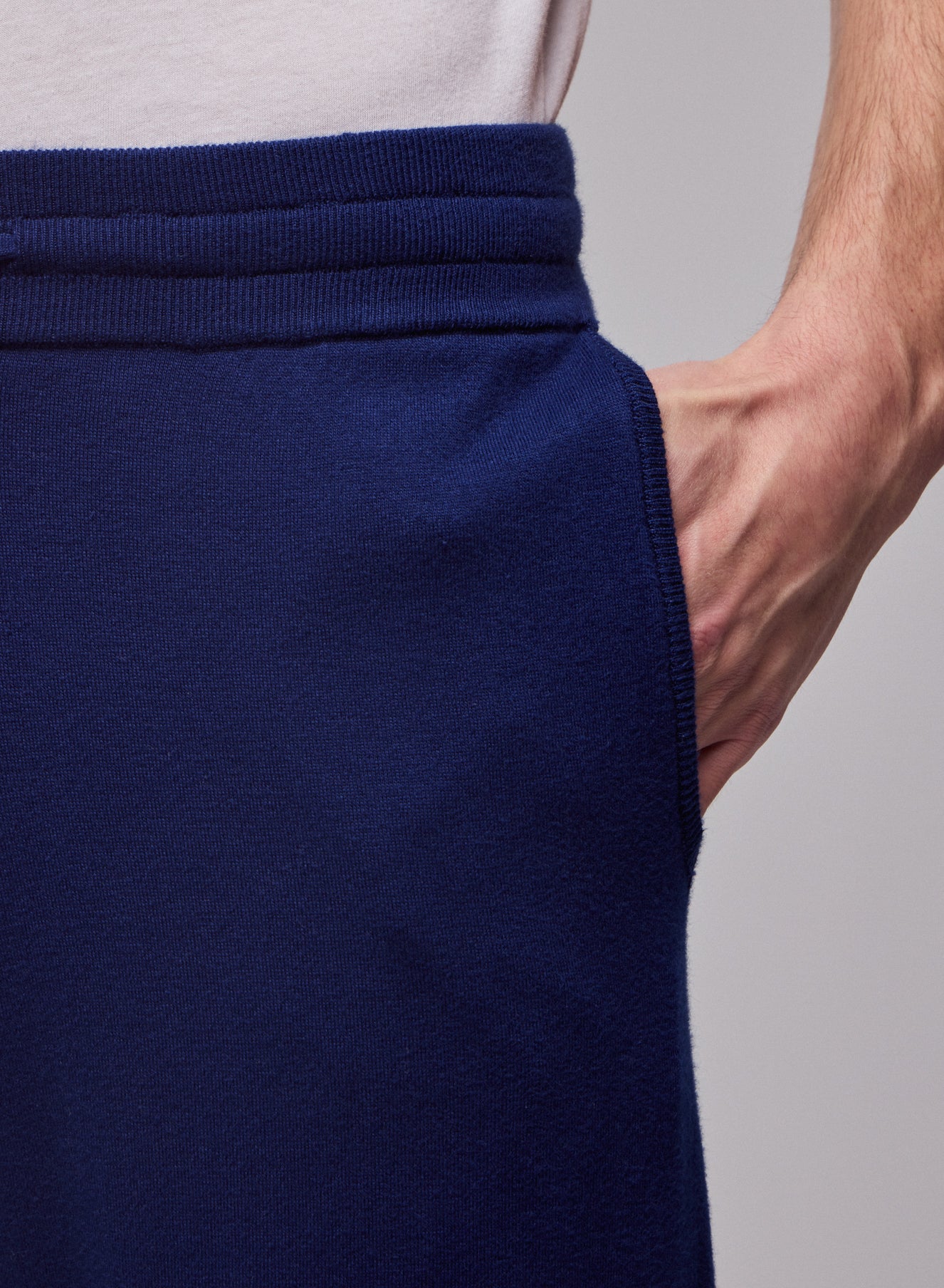 Pantalon Bleu en Coton organique / Elasthanne - Image 4