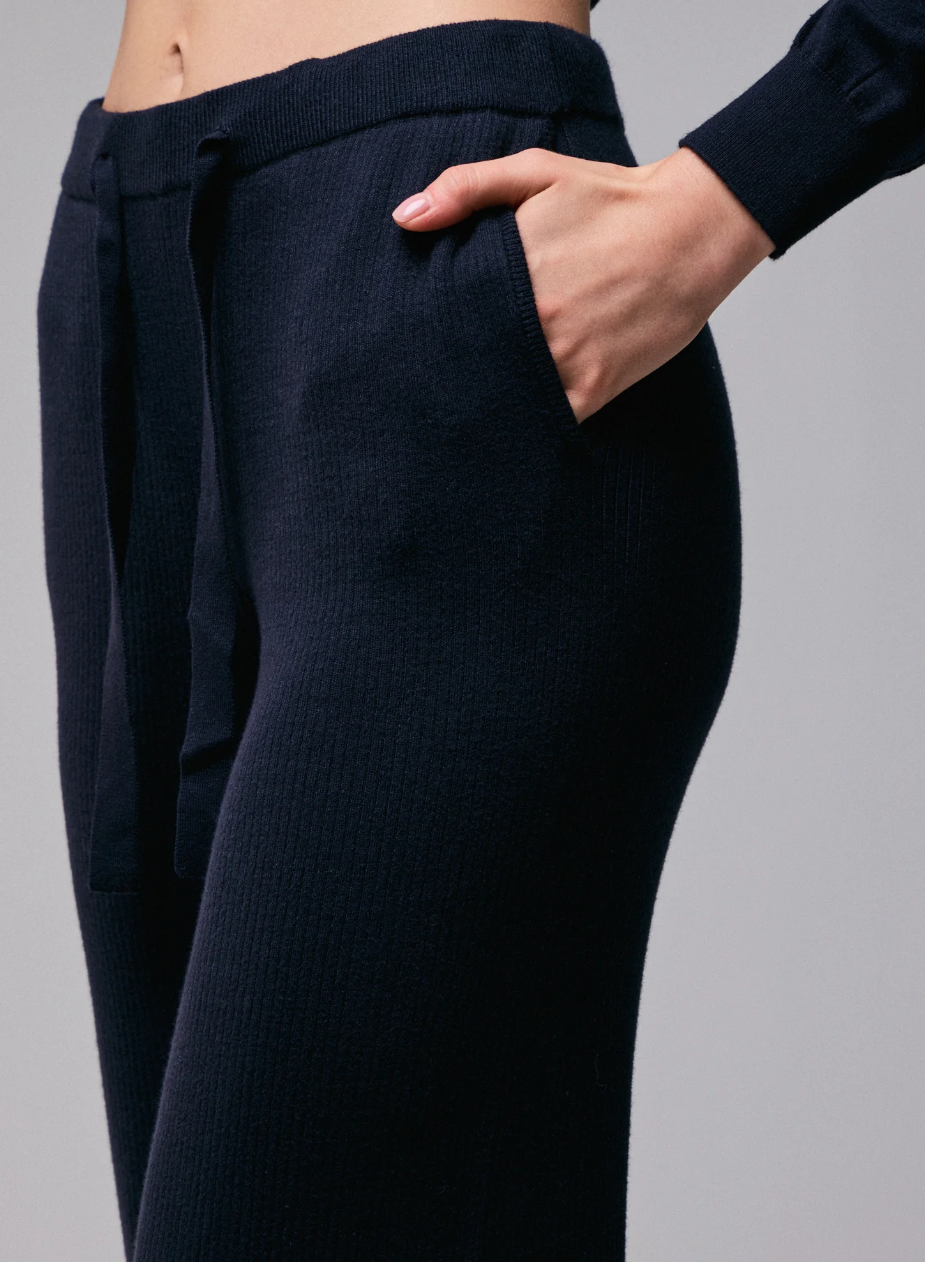 Pantalon Marine en Coton organique / Elasthanne - Image 2