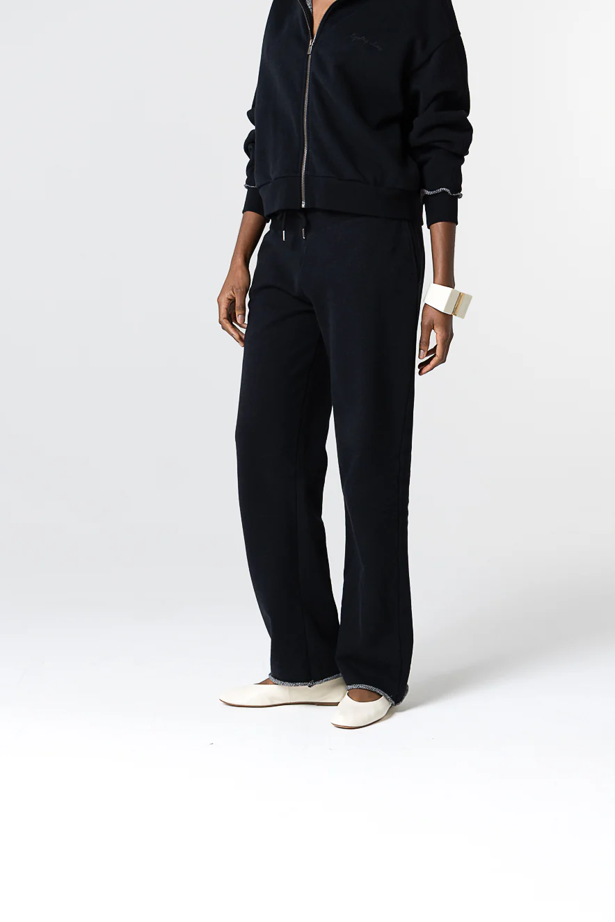 Pantalon Noir en Coton organique / Coton - Image 3