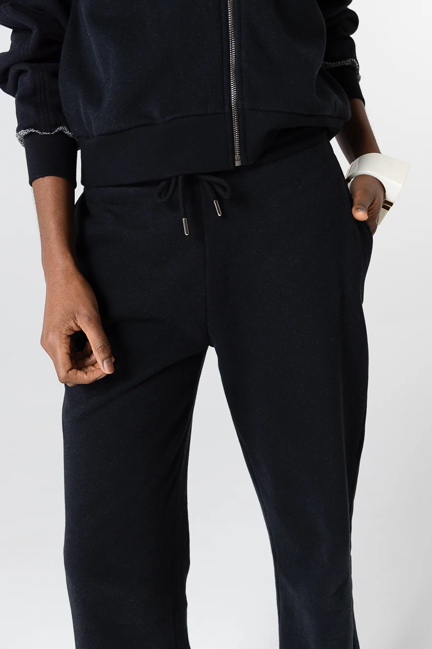 Pantalon Noir en Coton organique / Coton - Image 5