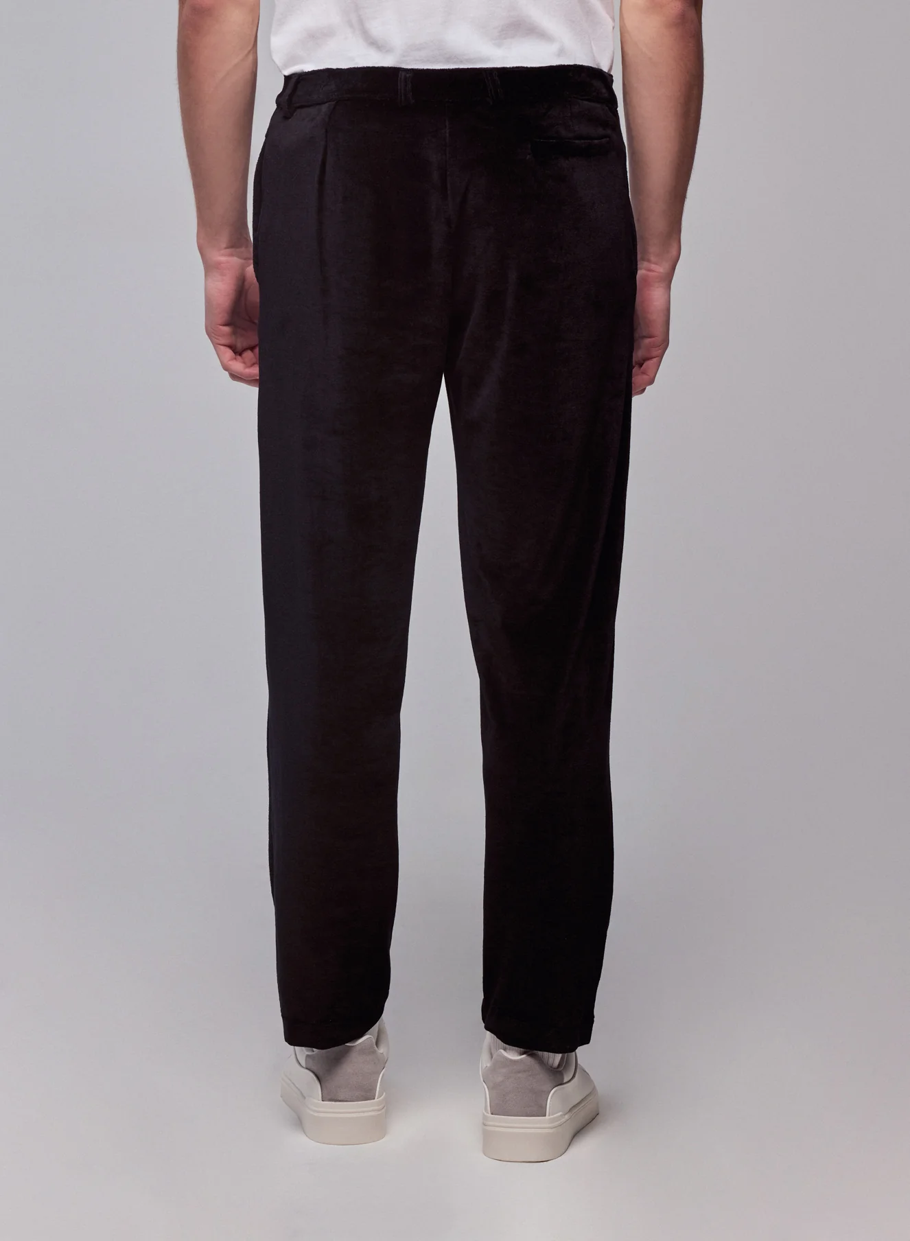 Pantalon Noir en Coton Organique / Modal / Elasthanne - Image 5