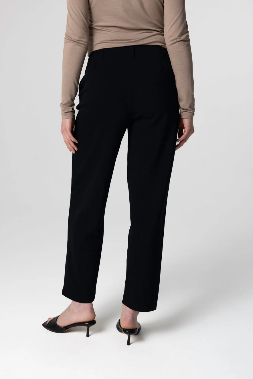 Pantalon Noir en Coton Supima - Image 4