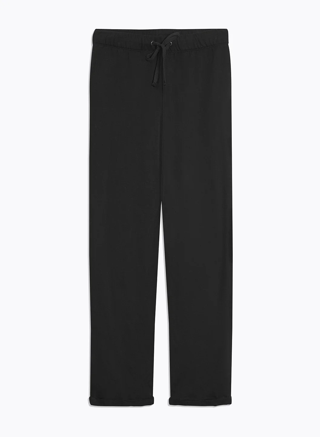 Pantalon Noir avec Poches en Viscose et Élasthanne - Image 6