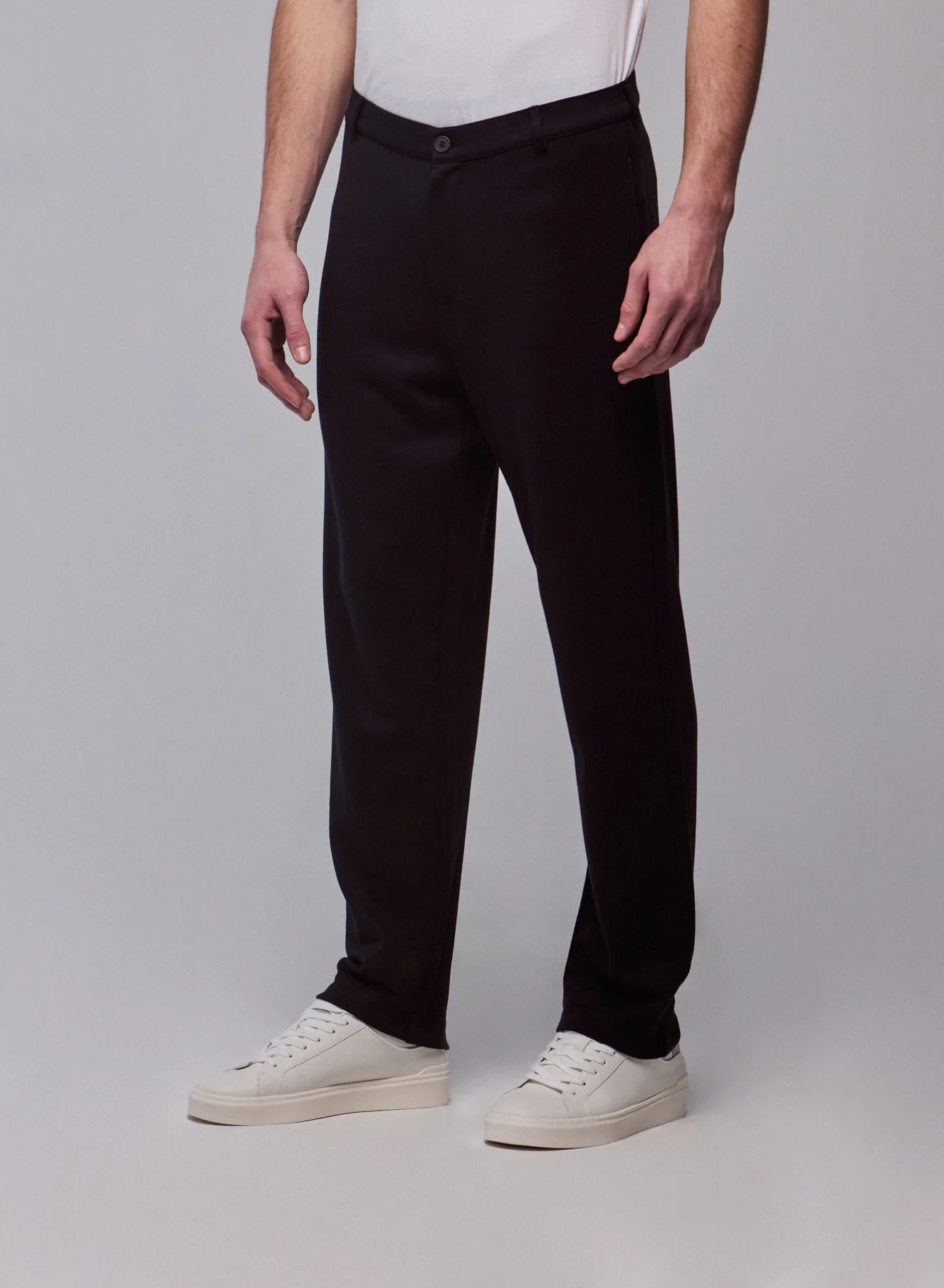 Pantalon Noir en Lyocell / Tencel / Coton organique - Image 3
