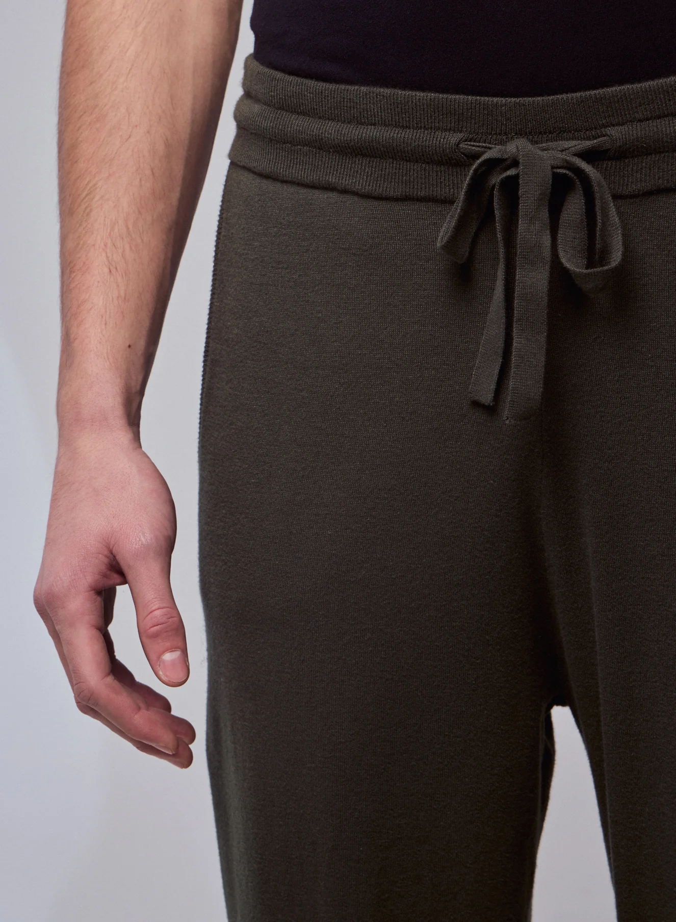 Pantalon Vert en Coton organique / Elasthanne - Image 4