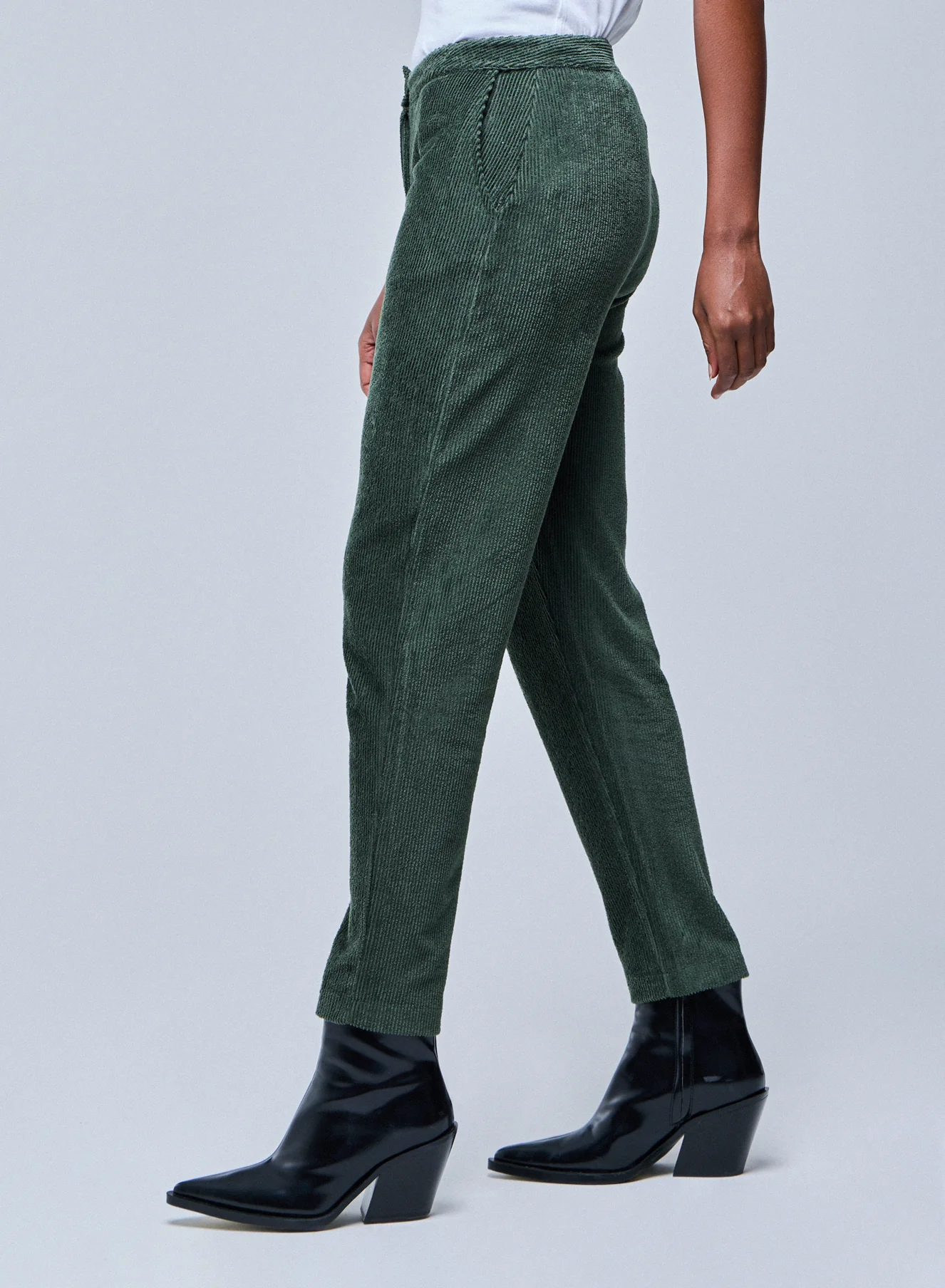 Pantalon Vert en Coton Organique / Polyester - Image 4