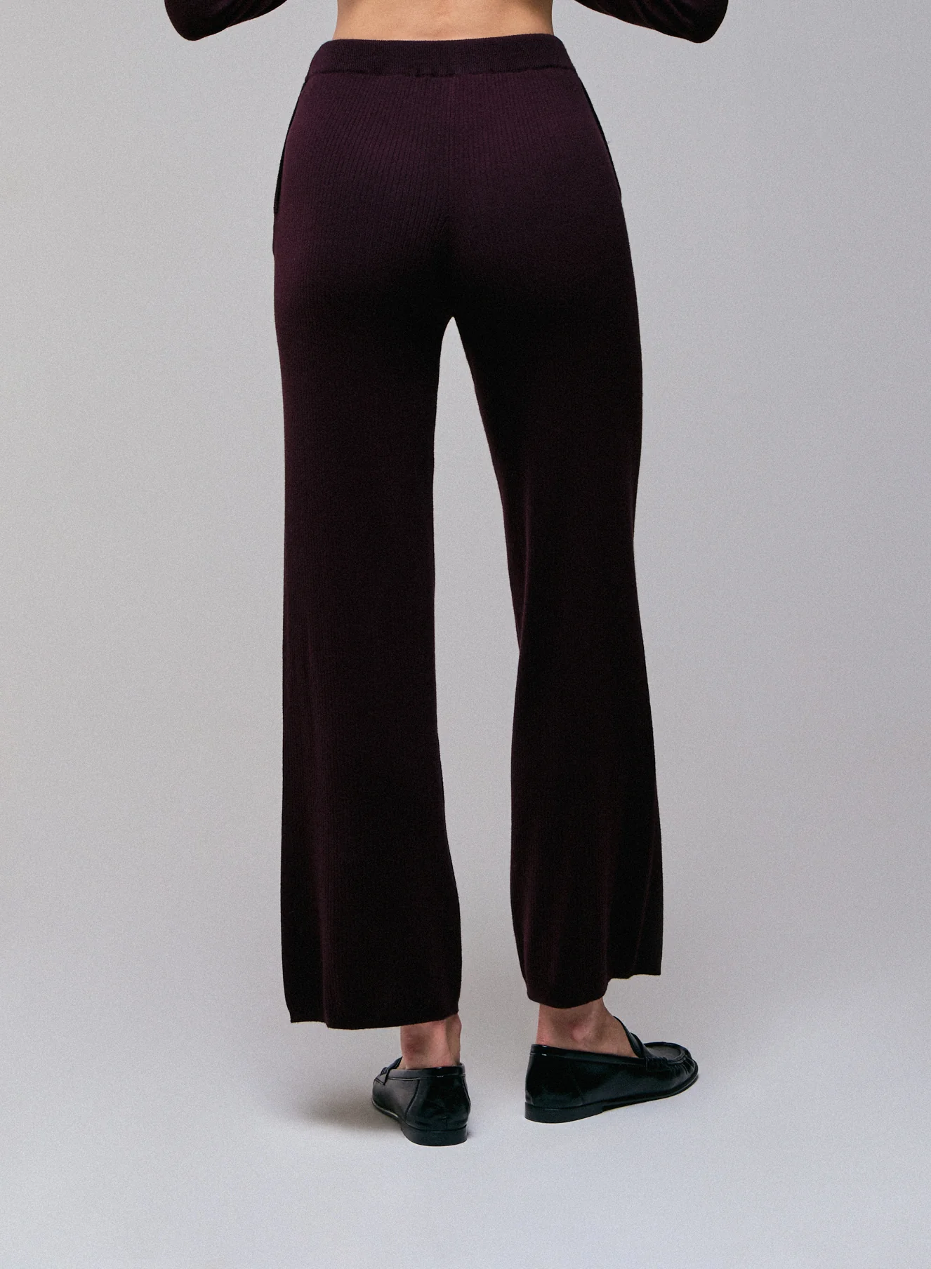 Pantalon Violet en Coton organique / Elasthanne - Image 5