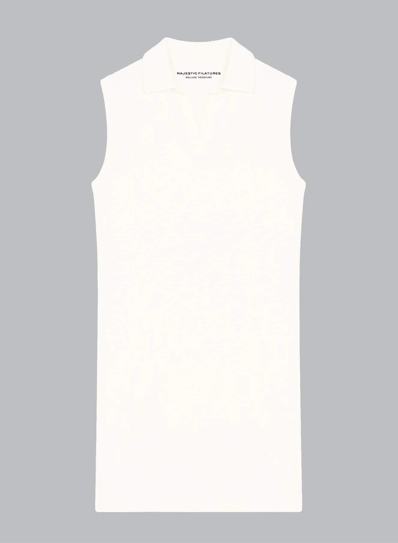 Robe Milk Col Tunisien Sans Manches en Coton organique / Polyamide - Image 6