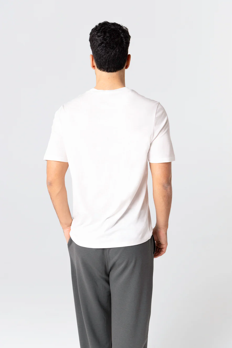 T-shirt Milk Col Rond Manches Courtes en Lyocel, Tencel / Coton Organique - Image 5