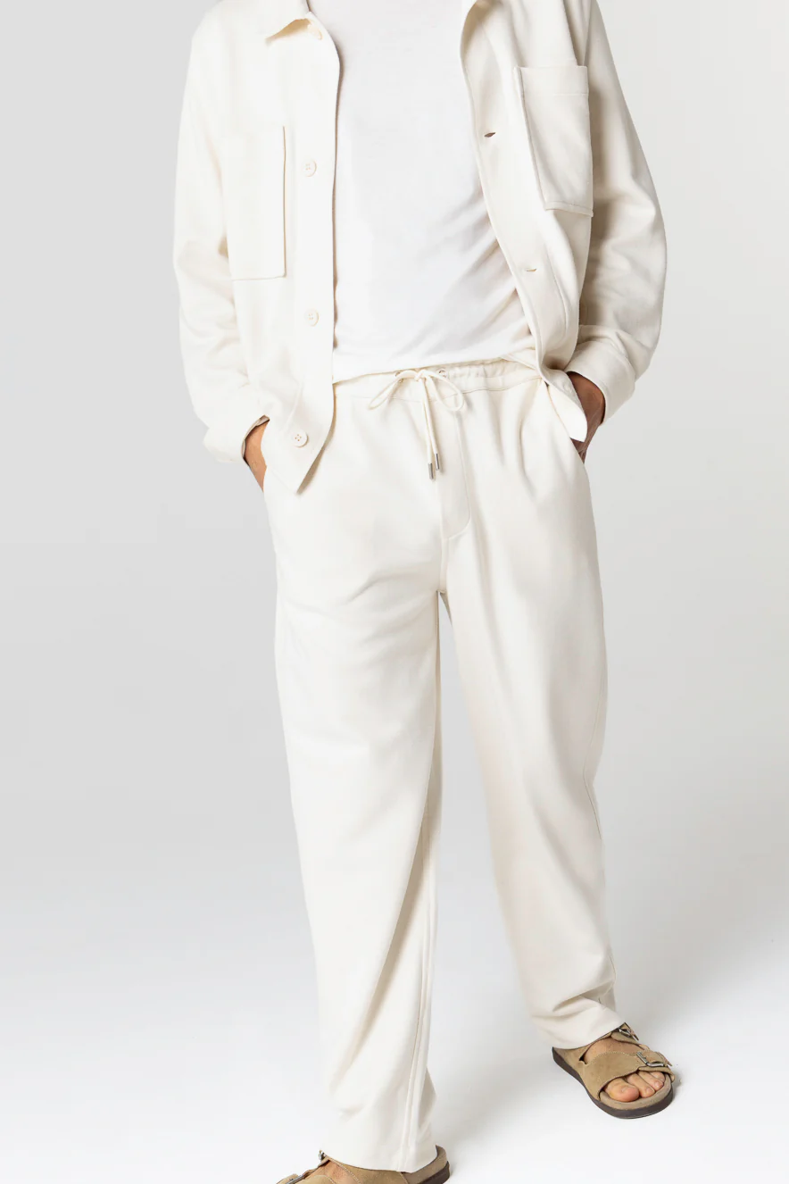 Veste Crème Manches Longues en Lyocel, Tencel / Coton Organique - Image 6