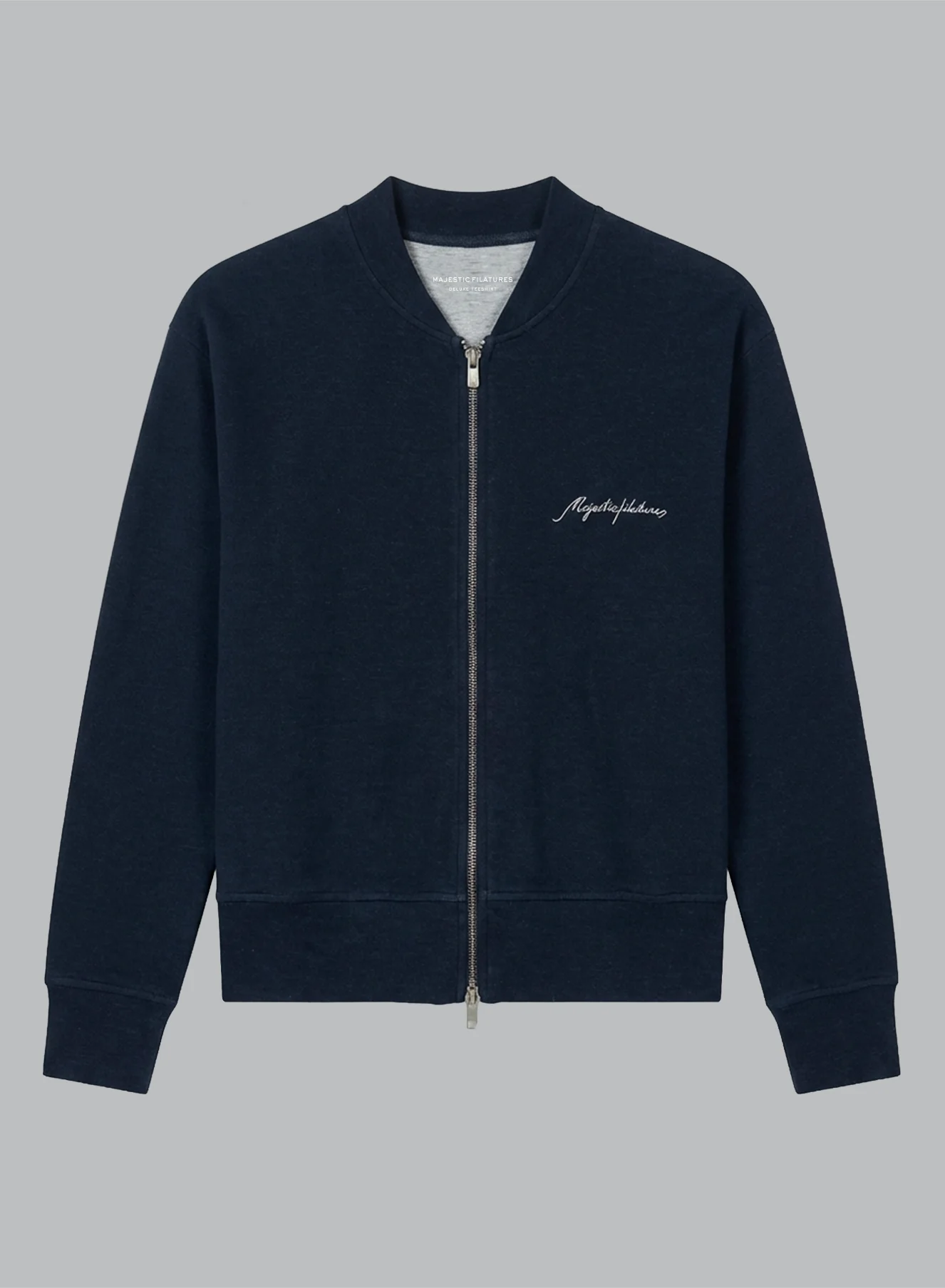 Veste Marine Manches Longues en Coton / Lin / Coton organique - Image 7